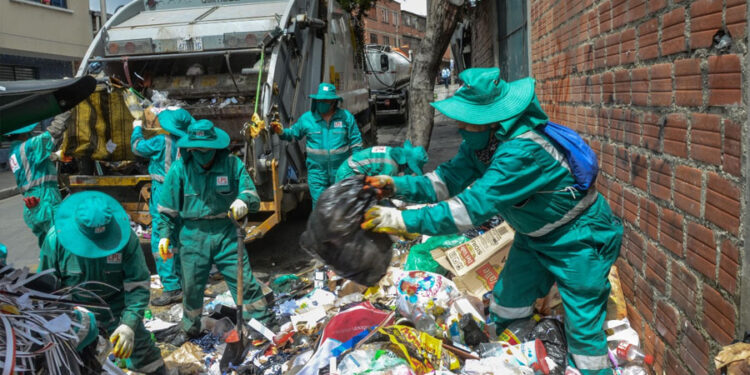 En la primera ola de COVID-19 en La Paz se generaron 13.4 toneladas de plásticos