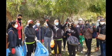 Guadalquivir: un fósil, animales abandonados, plásticos y bebedores marcaron jornada de limpieza