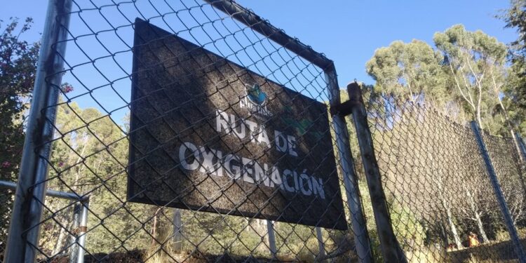 Inauguran “Ruta de la Oxigenación” en bosquecillo de Pura Pura