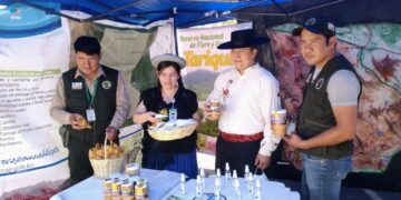 Reserva Nacional de Flora y Fauna Tariquía produce miel y maní de calidad