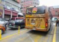 Buses Puma Katari emplean filtros especiales para reducir emisiones de CO2