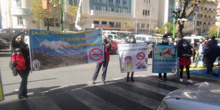 Despliegan campaña de concienciación contra la contaminación acústica