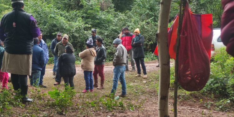 Comunarios de Chiquiacá resguardan ingreso a Reserva de Tariquía