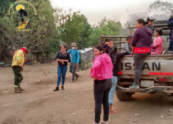 Central Indígena Paiconeka reporta urgente evacuación de niños desde las comunidades por incendios