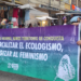 Ecofeministas marchan en contra de la persecución y criminalización de la defensa del medioambiente