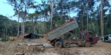 Minería ilegal del oro en Monte Verde. Foto: CEJIS