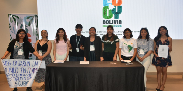 Conferencia de juventudes exige justicia hídrica y emite declaratoria medioambiental
