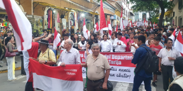 Masiva marcha en Tarija dio 72 horas de plazo para que Petrobras salga de la Reserva de Tariquía