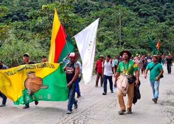 Marcha contra la Ley 1720. Foto: Fundación TIerra