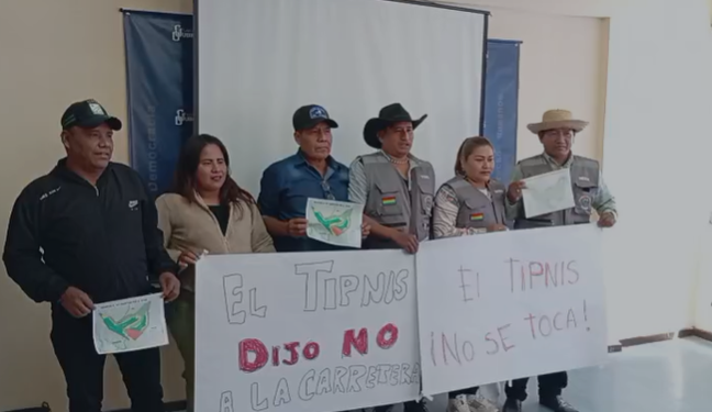 Representantes del TIPNIS advierten con movilizaciones si avanzan proyectos que afecten su territorio