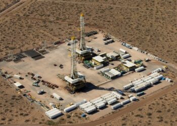 Yacimiento de Vaca Muerta en Argentina. Foto: Ministerio de Economía y Energía