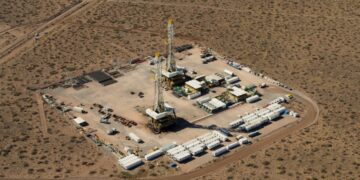 Yacimiento de Vaca Muerta en Argentina. Foto: Ministerio de Economía y Energía