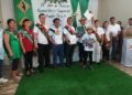 Concejo Municipal de San Buenaventura, tras la aprobación de la ley que declara al municipio libre de minería